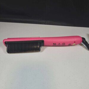 STRAIGHT AHEAD PRO GLIDER 1.0 STYLING COMB BRUSH STRAIGHTEN CURL NEVER USED